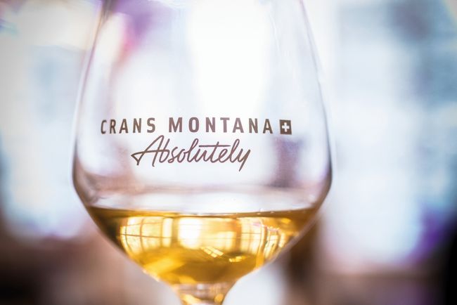 Lovely local wine in Crans-Montana, Switzerland &copy;thierrysermier.jpg